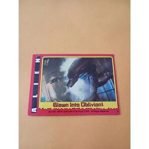 Vintage Collectible 1979 Alien Trading Card #83 20th Century Fox Raw Ungraded